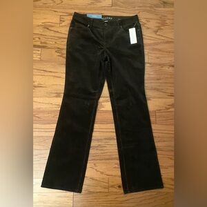Sonoma- Women's Brown Ribbed Jeans Size 10‎